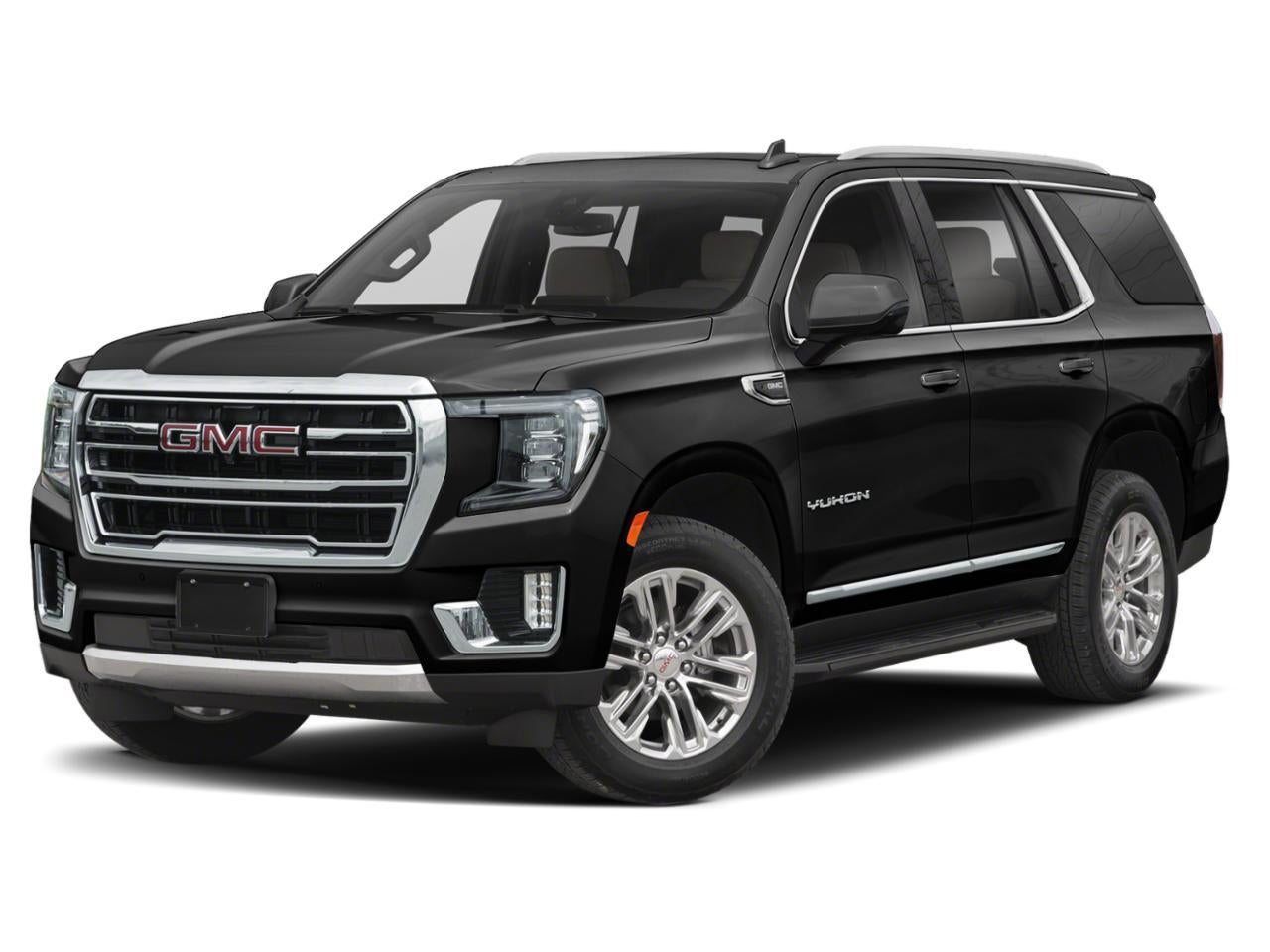 2023 GMC Yukon 4WD 4dr SLT in Onyx Black — front three-quarter view