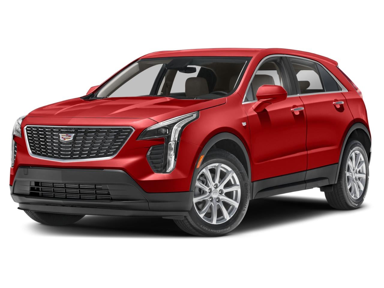 2023 Cadillac XT4 AWD 4dr Premium Luxury in Radiant Red Tintcoat — front three-quarter view