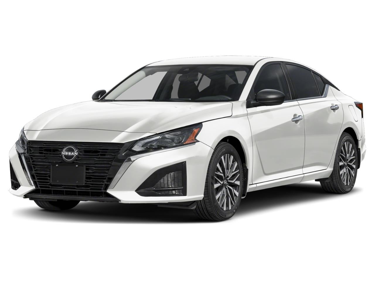 2026 Nissan Altima SV AWD in Pearl White Tricoat — front three-quarter view