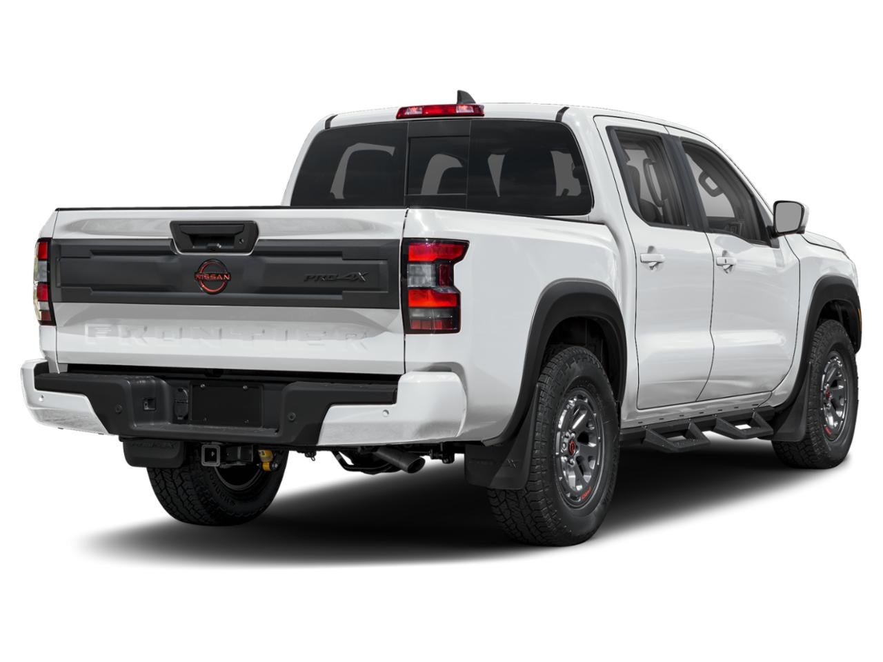 2026 Nissan Frontier — rear three-quarter view