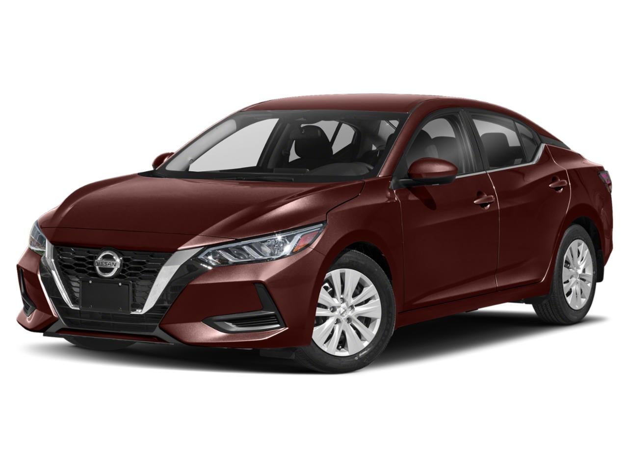 2023 Nissan Sentra SV CVT in Rosewood Metallic — front three-quarter view