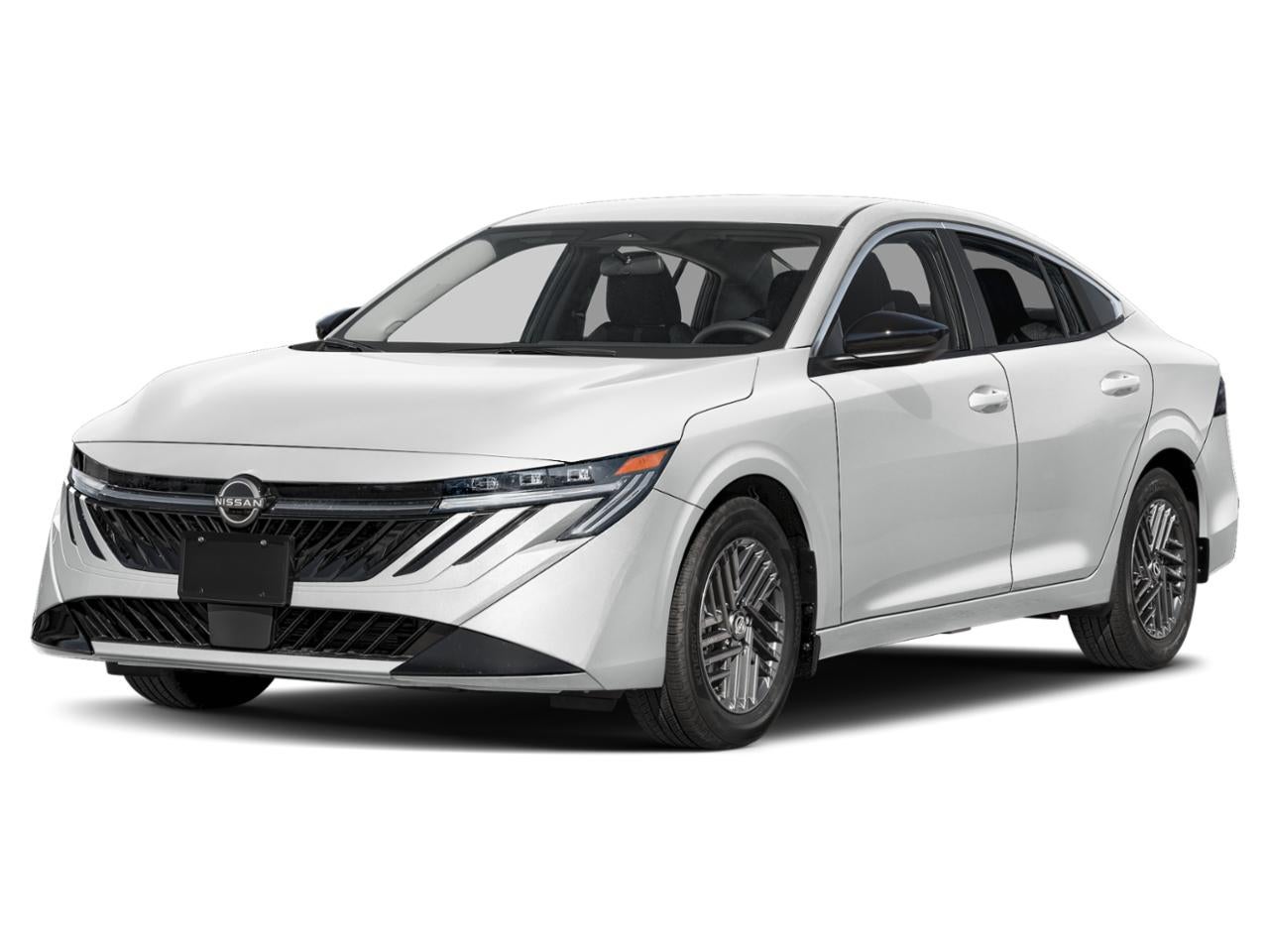 2026 Nissan Sentra SV Sedan in Fresh Powder — front three-quarter view