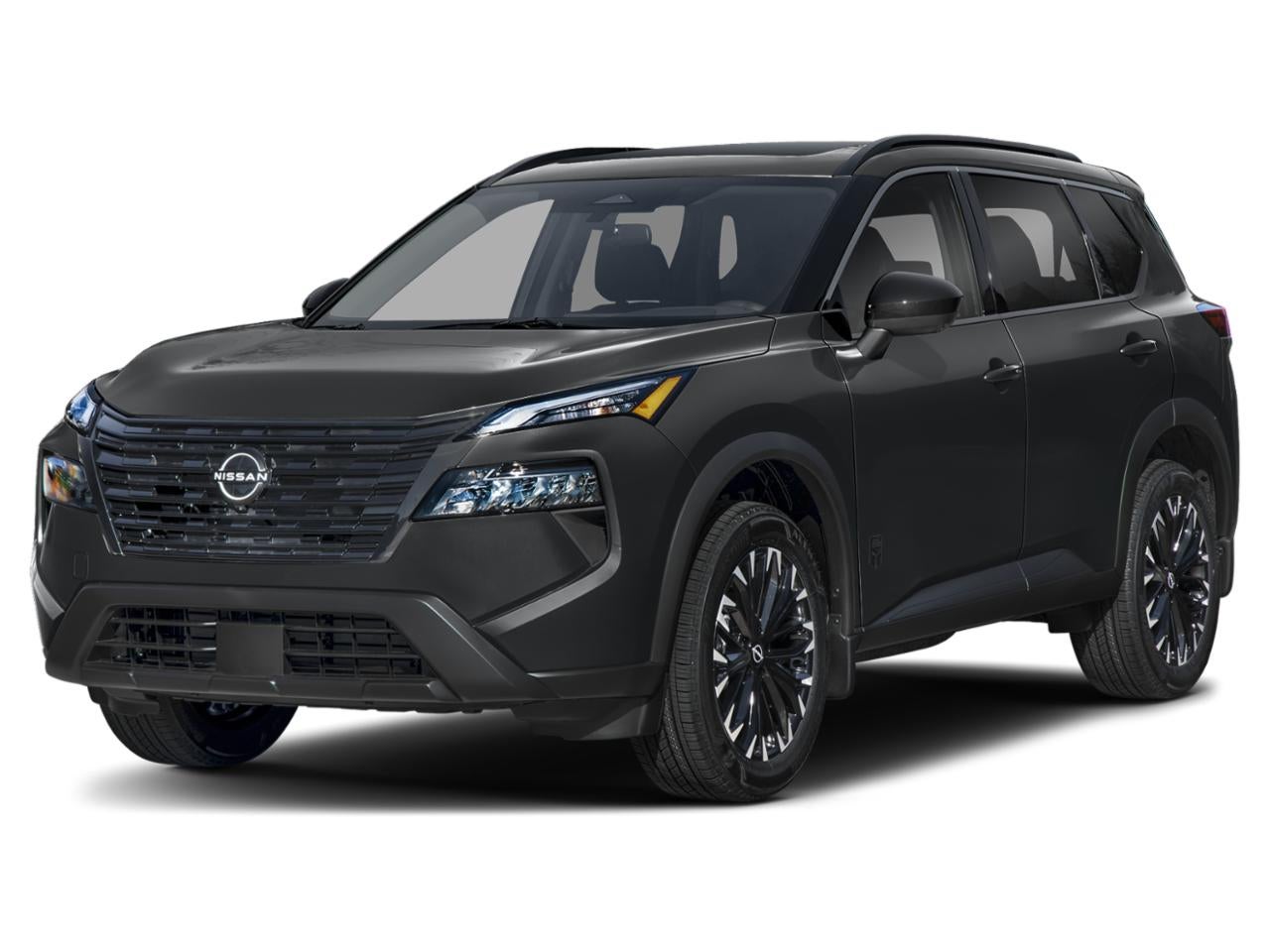 2026 Nissan Rogue 2026.5 AWD Dark Armor in Super Black — front three-quarter view