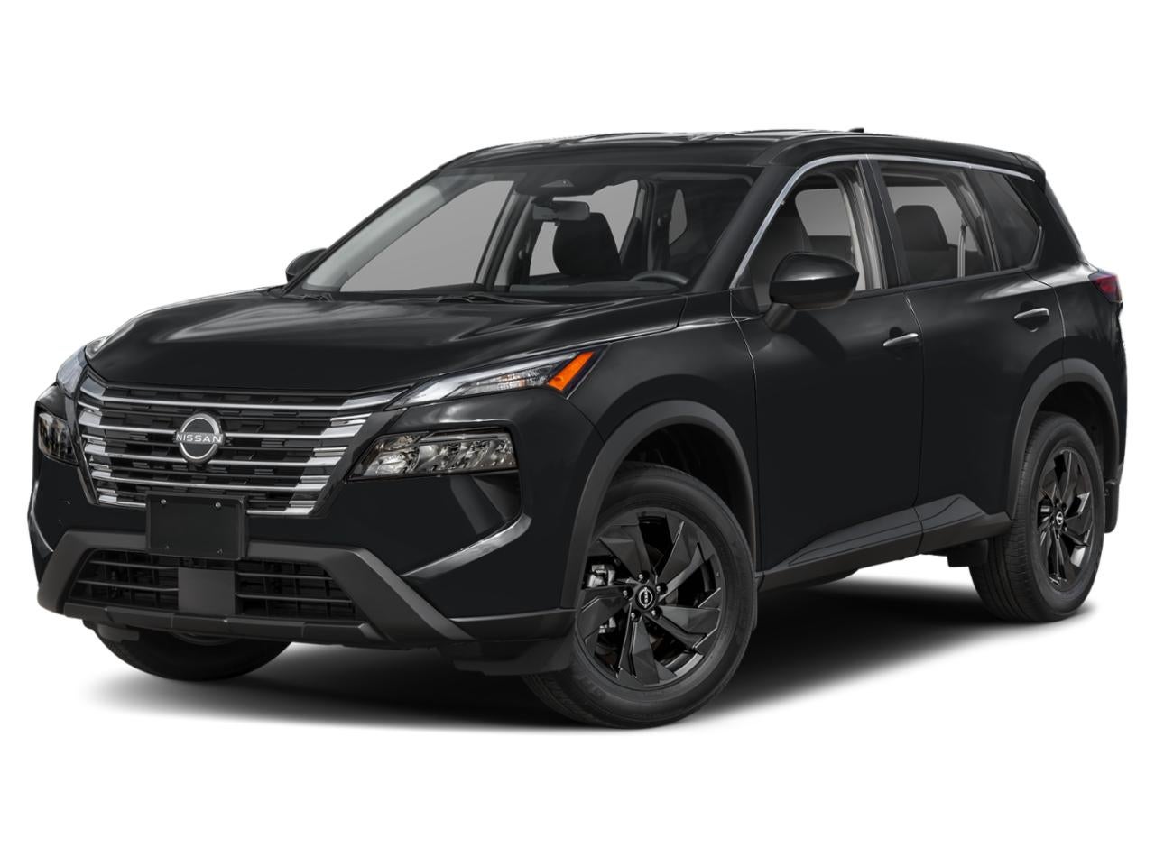 2026 Nissan Rogue 2026.5 AWD SV in Super Black — front three-quarter view