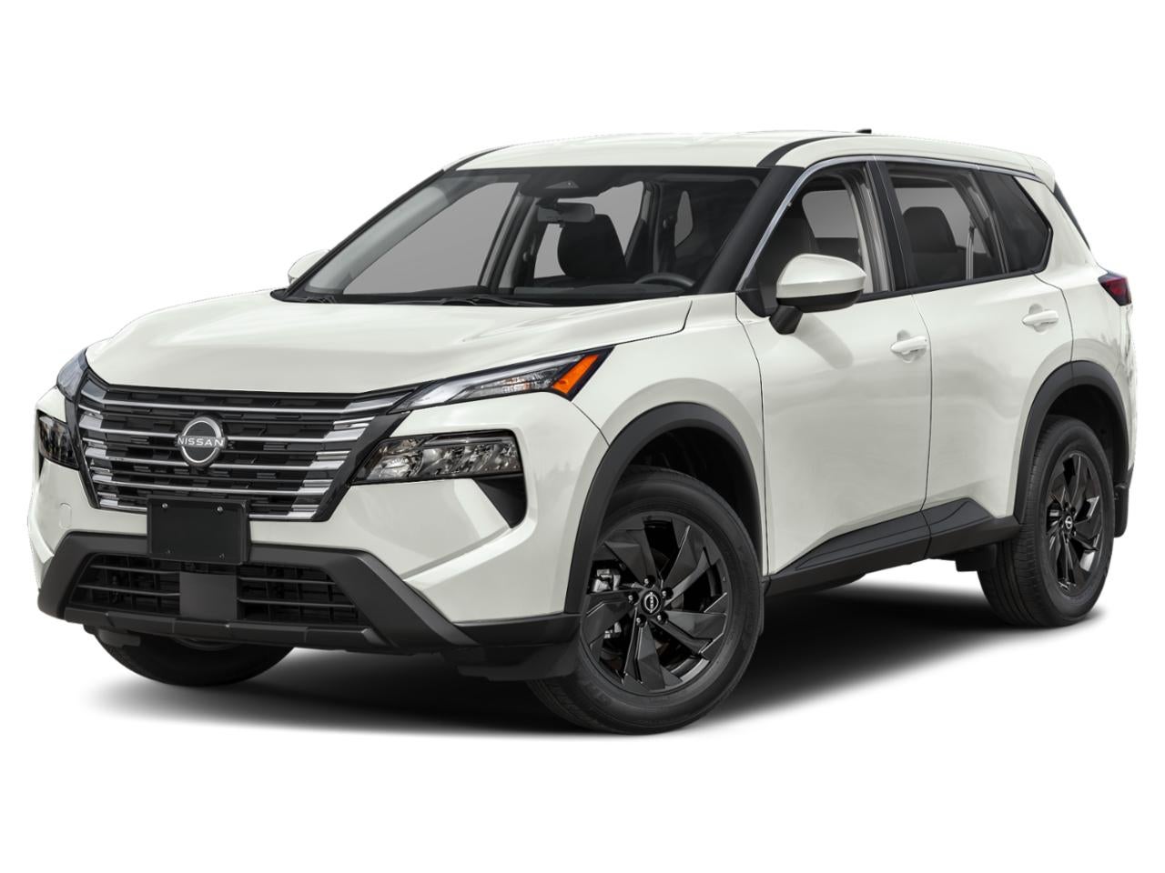 2026 Nissan Rogue 2026.5 AWD SV in Everest White Pearl Tricoat — front three-quarter view