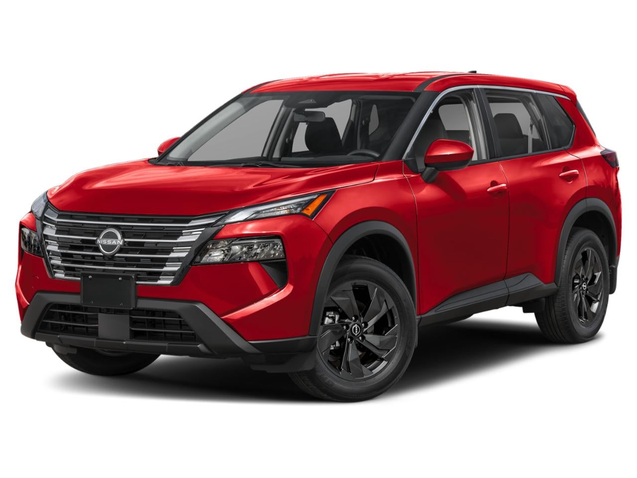 2026 Nissan Rogue 2026.5 AWD SV in Scarlet Ember Tintcoat — front three-quarter view