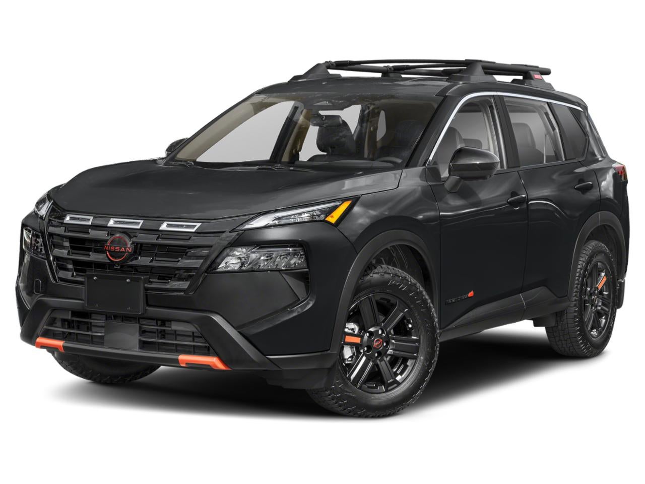 2026 Nissan Rogue 2026.5 AWD Rock Creek in Super Black — front three-quarter view