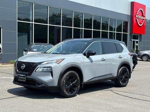 2023 Nissan Rogue AWD SV *Ltd Avail* in Boulder Gray Pearl/Super Black — front three-quarter view