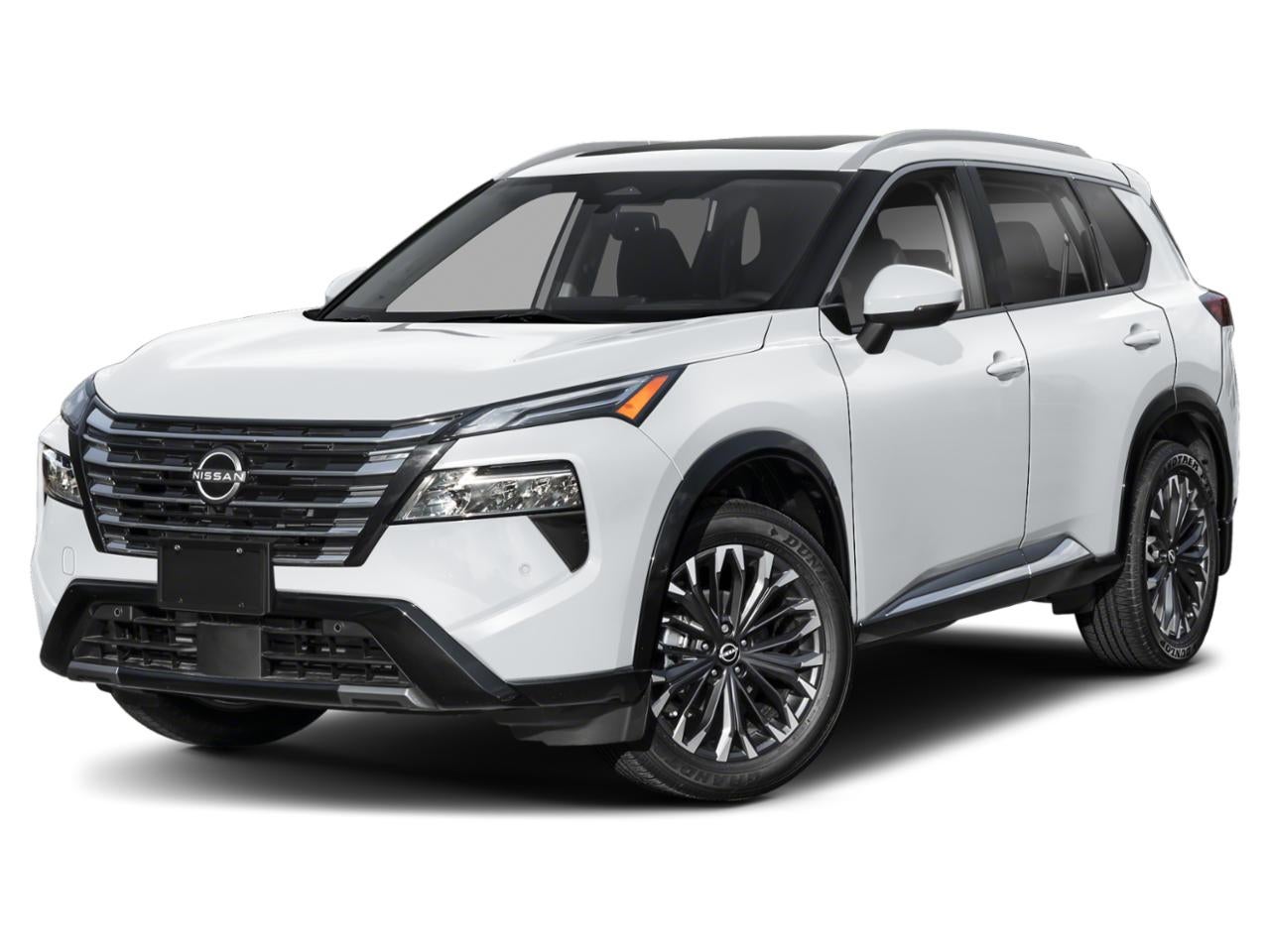 2026 Nissan Rogue 2026.5 AWD Platinum in Everest White Pearl Tricoat — front three-quarter view
